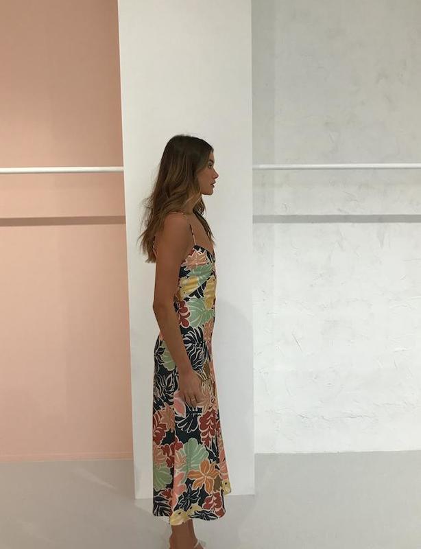 Bec & Bridge Babelini Floral Midi Dress | Floral Print | Size 8 photo 5