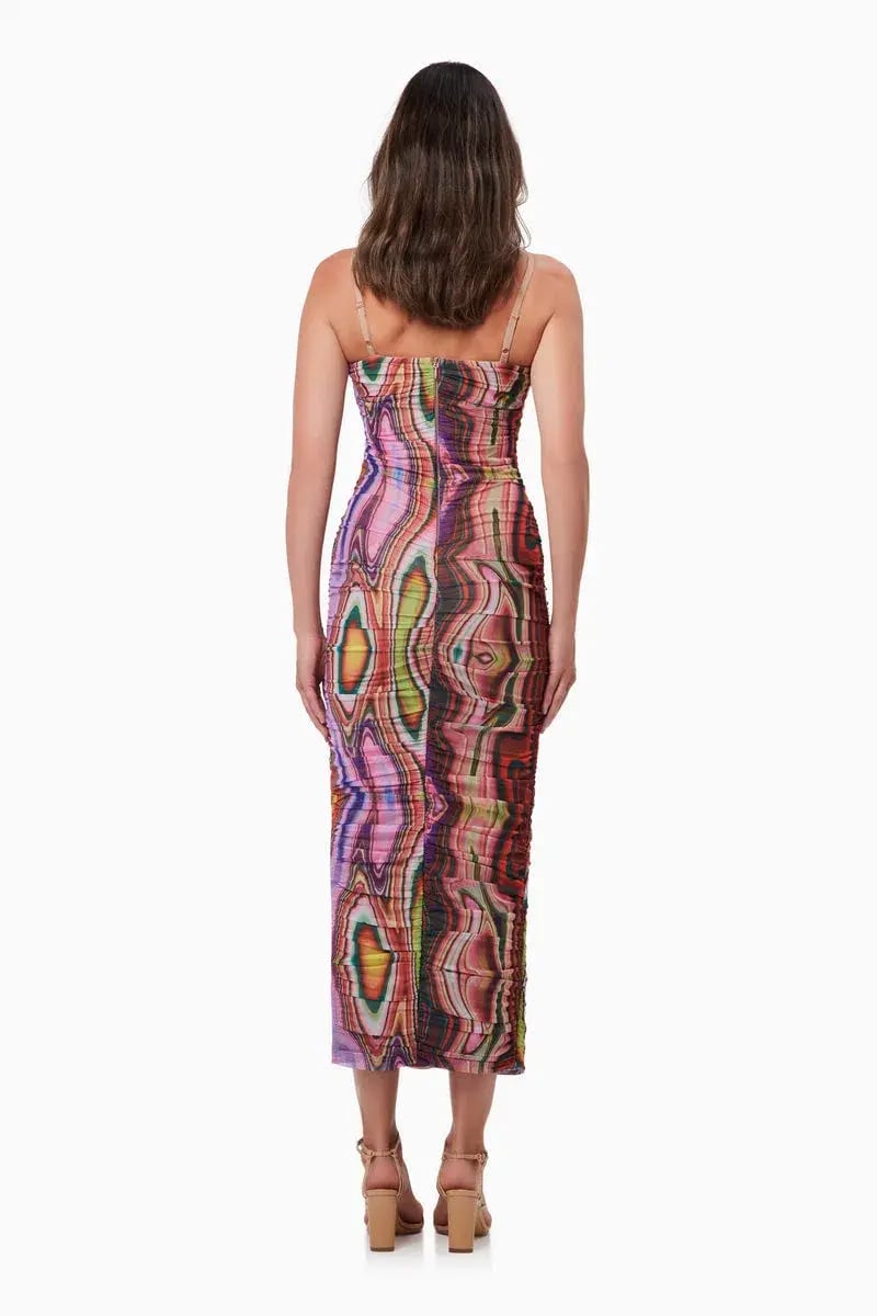 Elliatt Lula Dress Print Size M/AU 10 photo 3