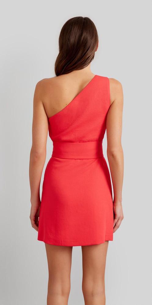 Kookai Gigi Mini Dress - Red Size 10 photo 2