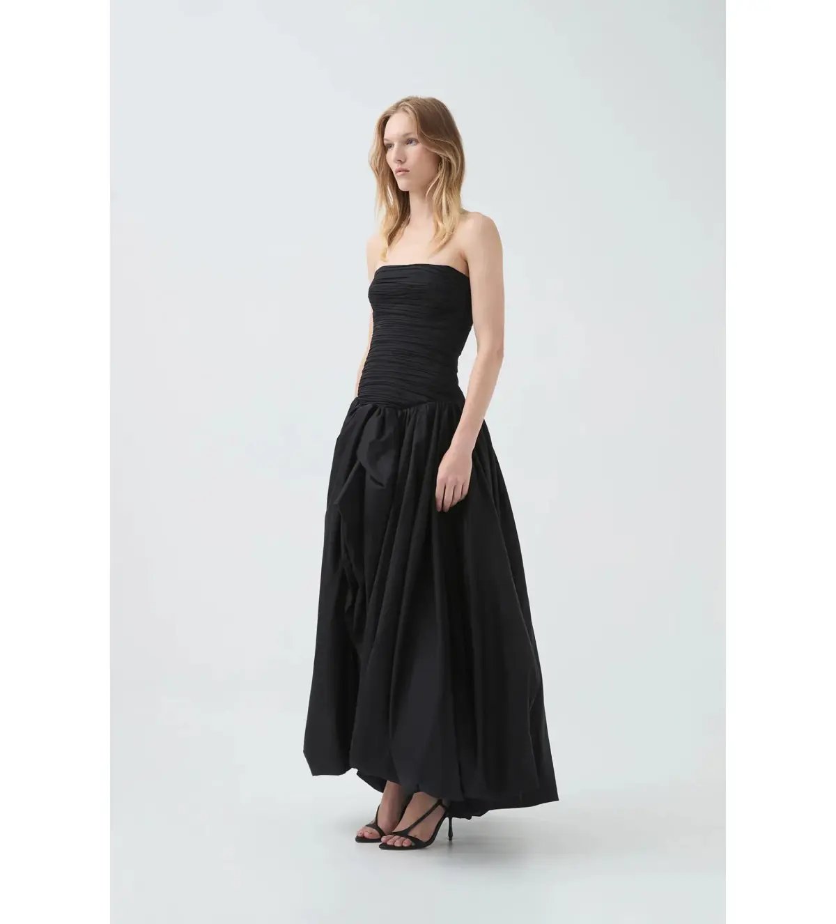 Aje Violette Bubble Hem Maxi Dress in Black Size XL / AU 14 photo 2