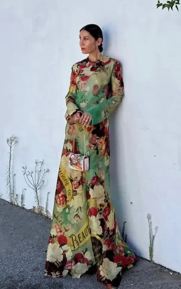 Zimmermann Wonderland Bias Slip Dress Floral Size 2 / AU 12 photo 4