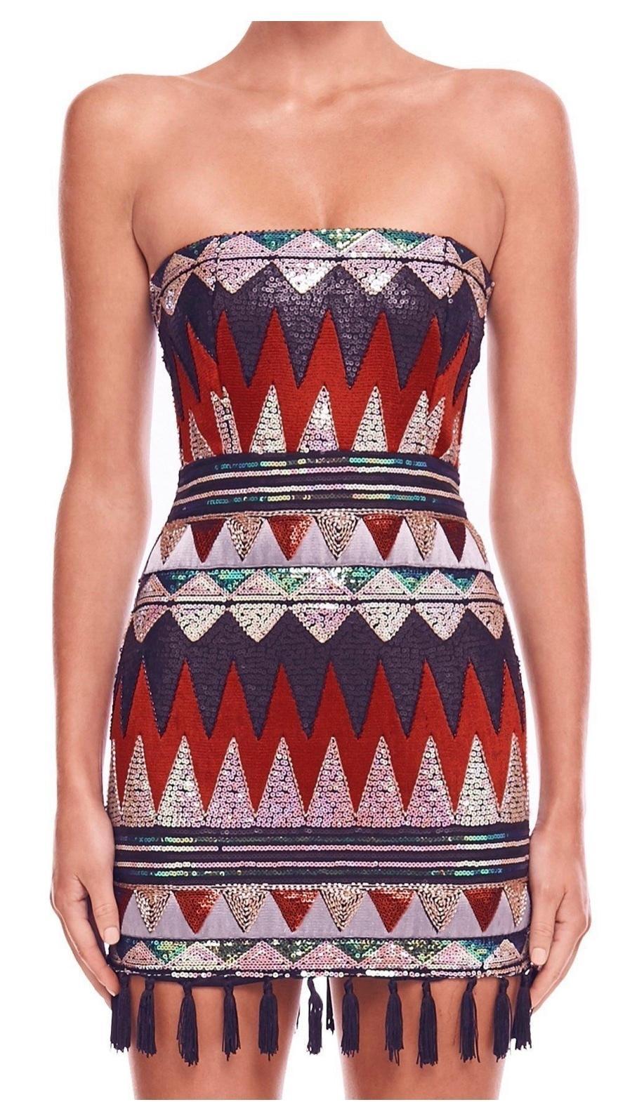 Eliya the Label Perplex Mini Dress Sequin Size XS / Au 6 photo 2