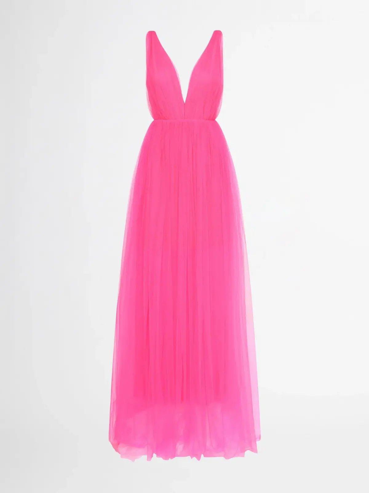 Sheike Imogen Maxi Dress Neon Pink Size 16 photo 4