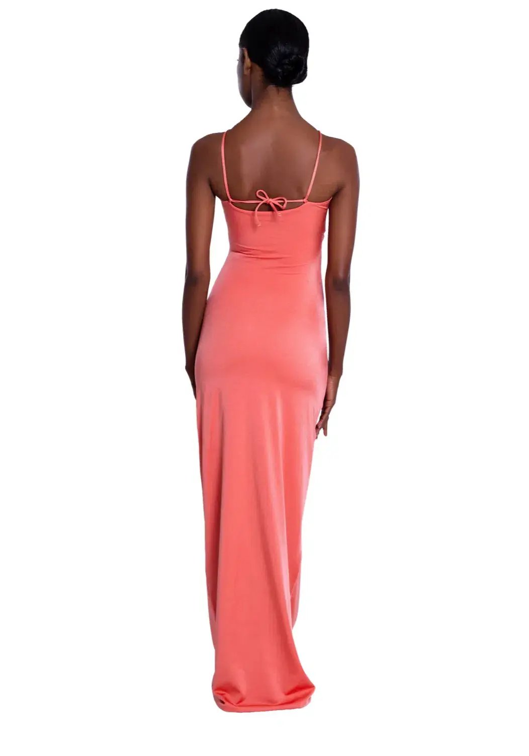 Maygel Coronel Veranera Midi Dress Coral One Size photo 2