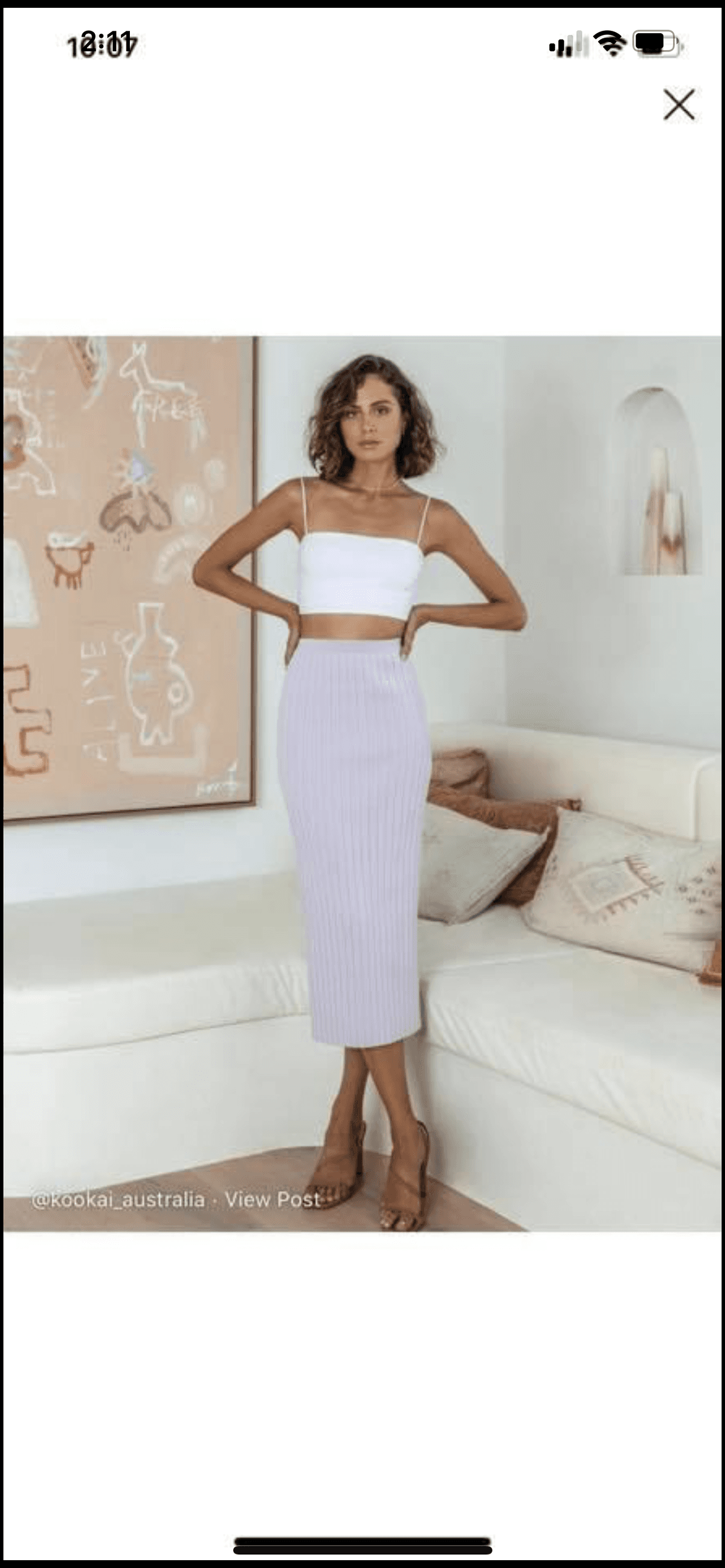 Kookai Stirling Set Lilac photo 2