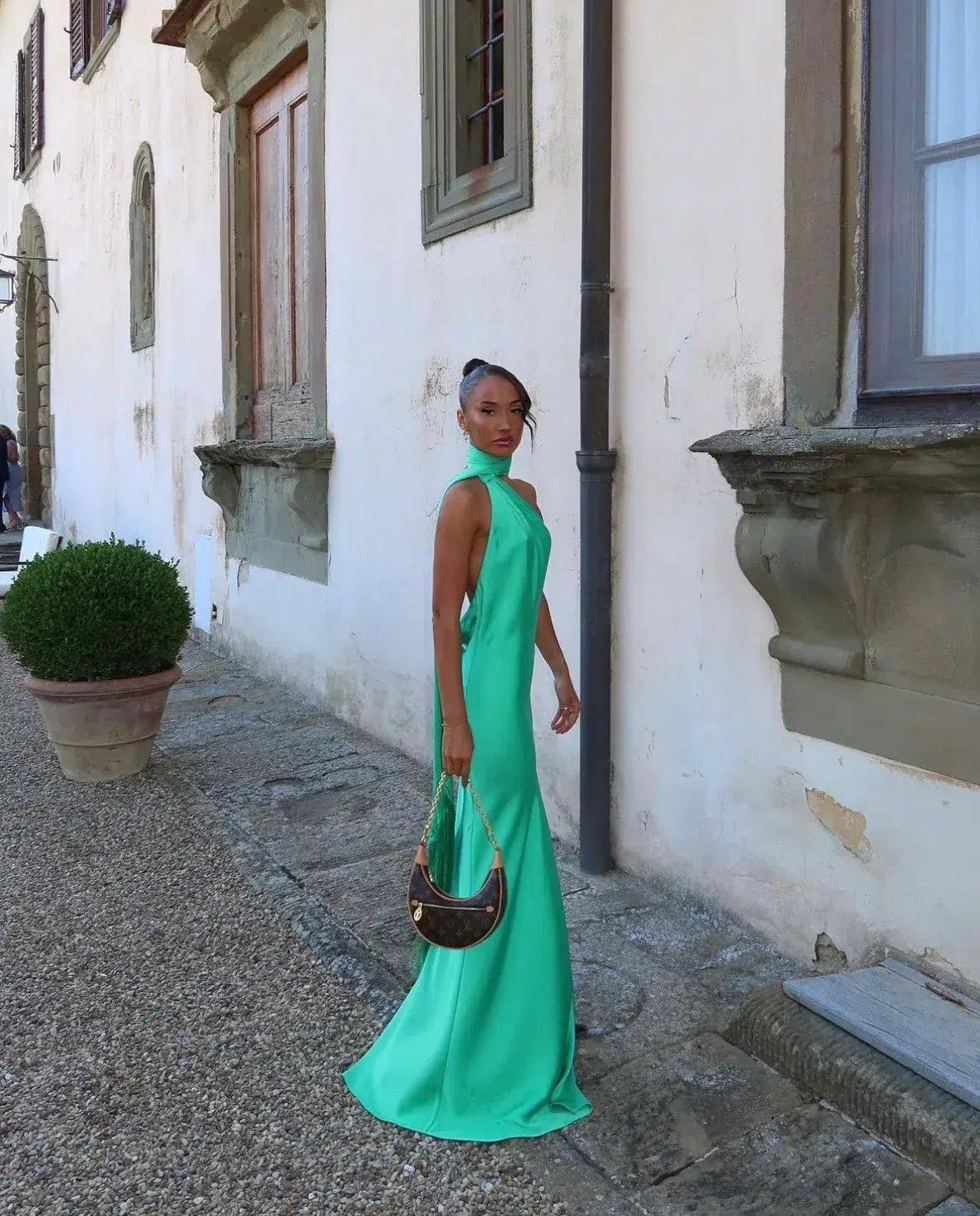 Rat & Boa Azzara Dress in Green Size AU 8 photo 3