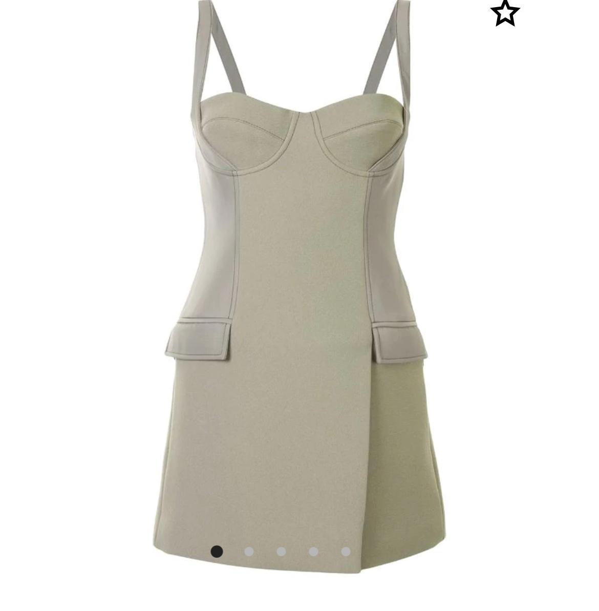 Dion Lee belted strap bustier mini dress photo 3