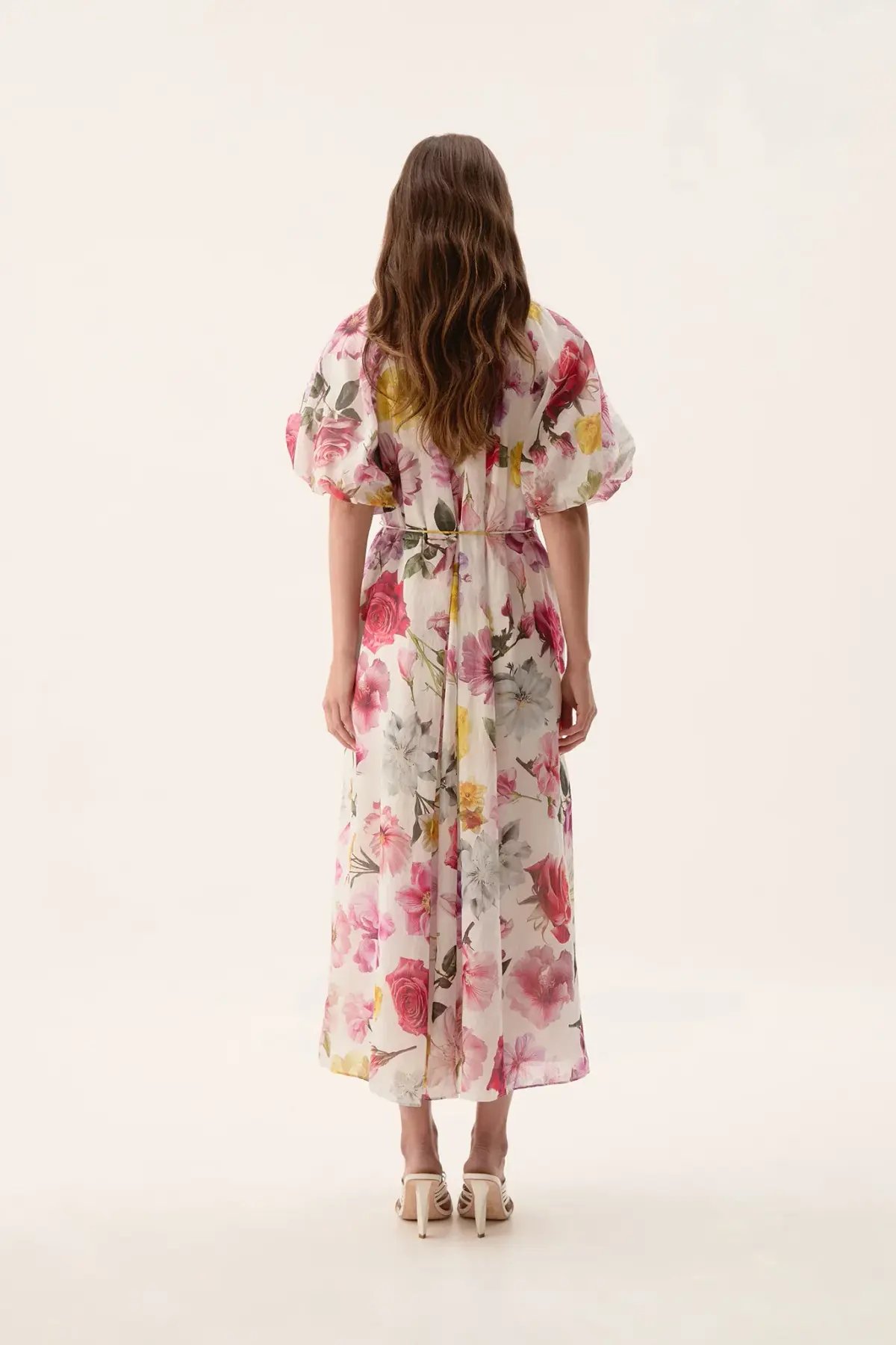 Aje Fleur Midi Dress in Collage Floral Size AU 14 photo 3