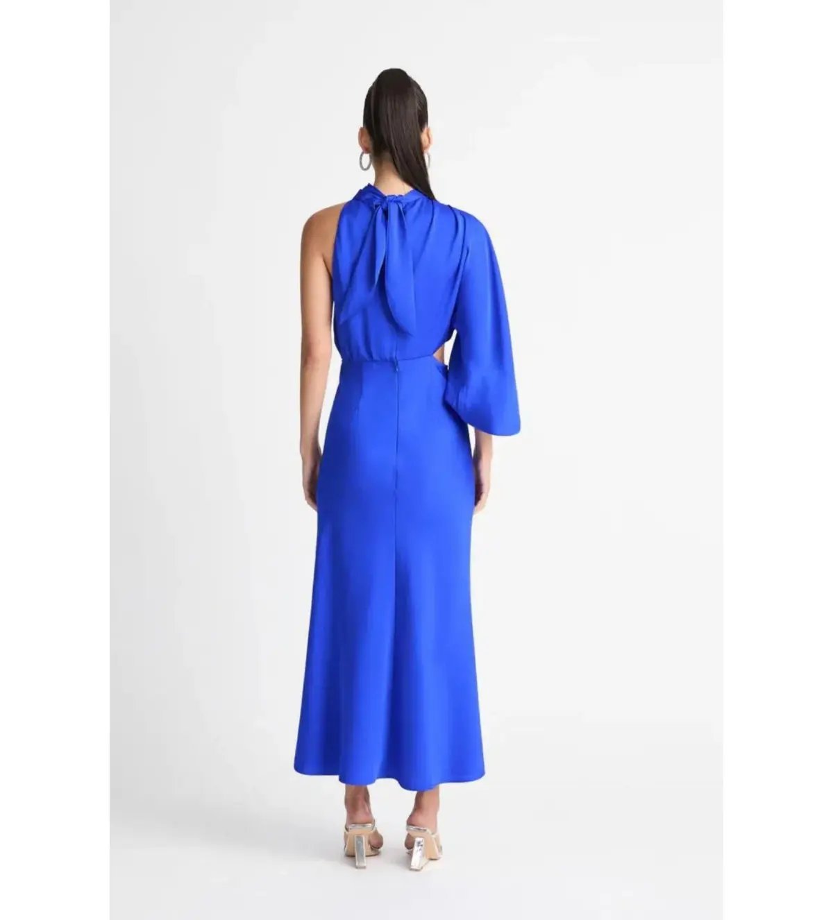 Sheike Olivia Maxi Dress Cobalt Blue Size 8 photo 2