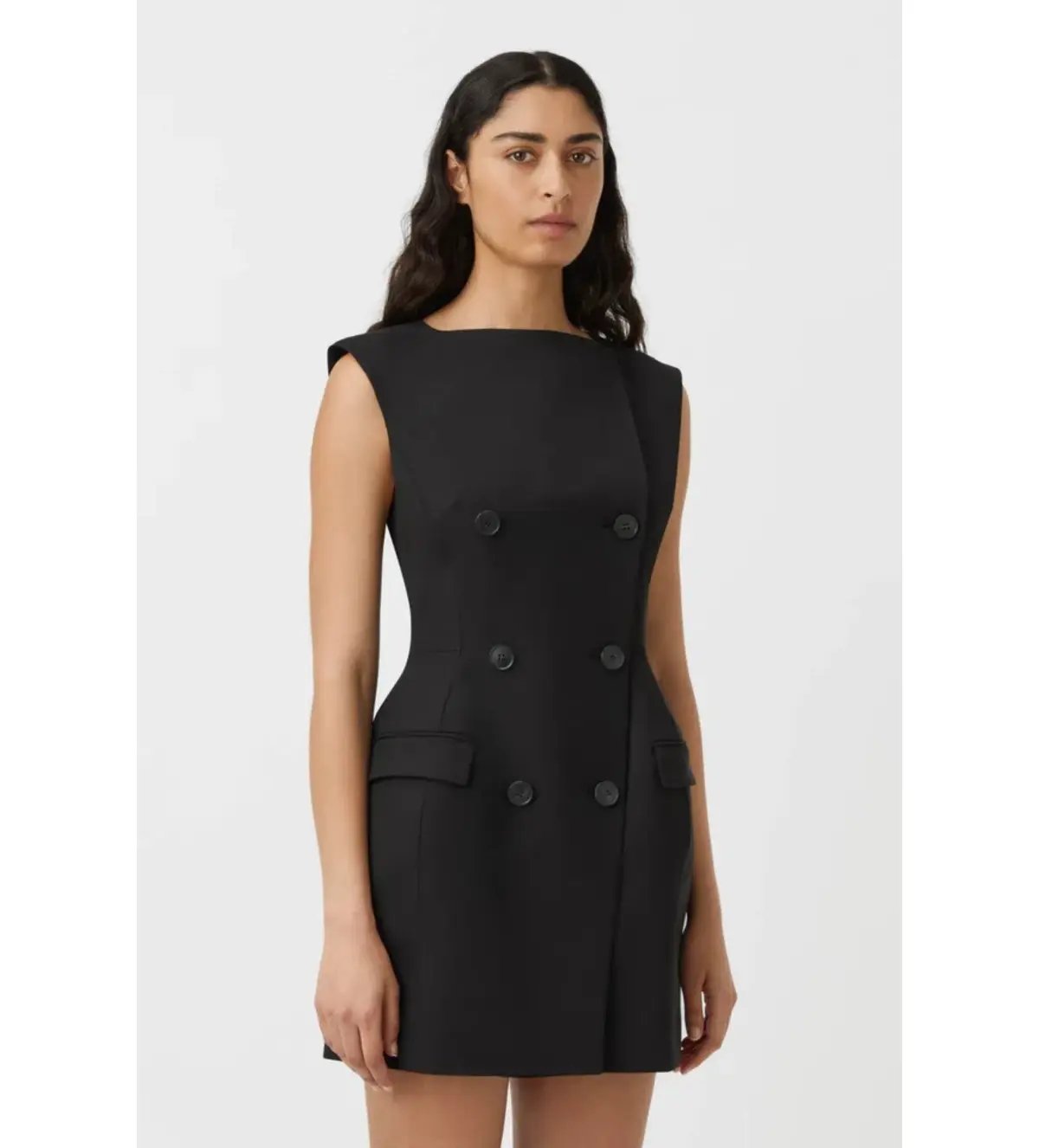 Camilla and Marc Dusk Mini Dress Black Size AU 12 photo 3