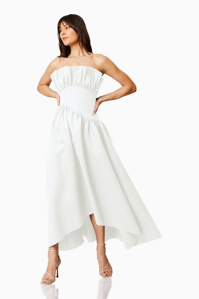 Elliatt Laurel Dress - White photo 4