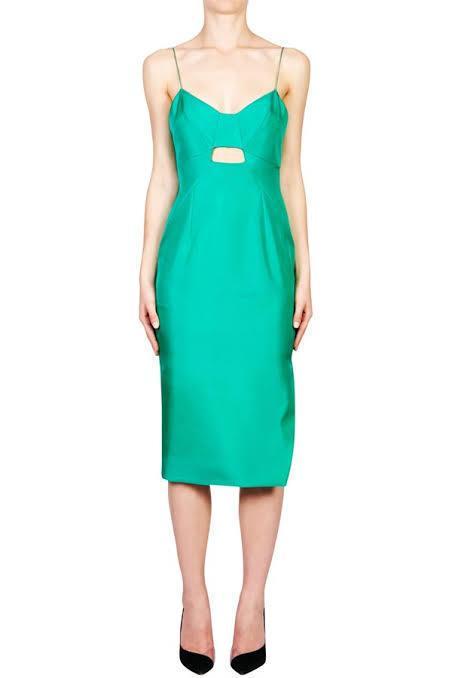 Nicholas Bonded Silk Diagonal Dress photo 2