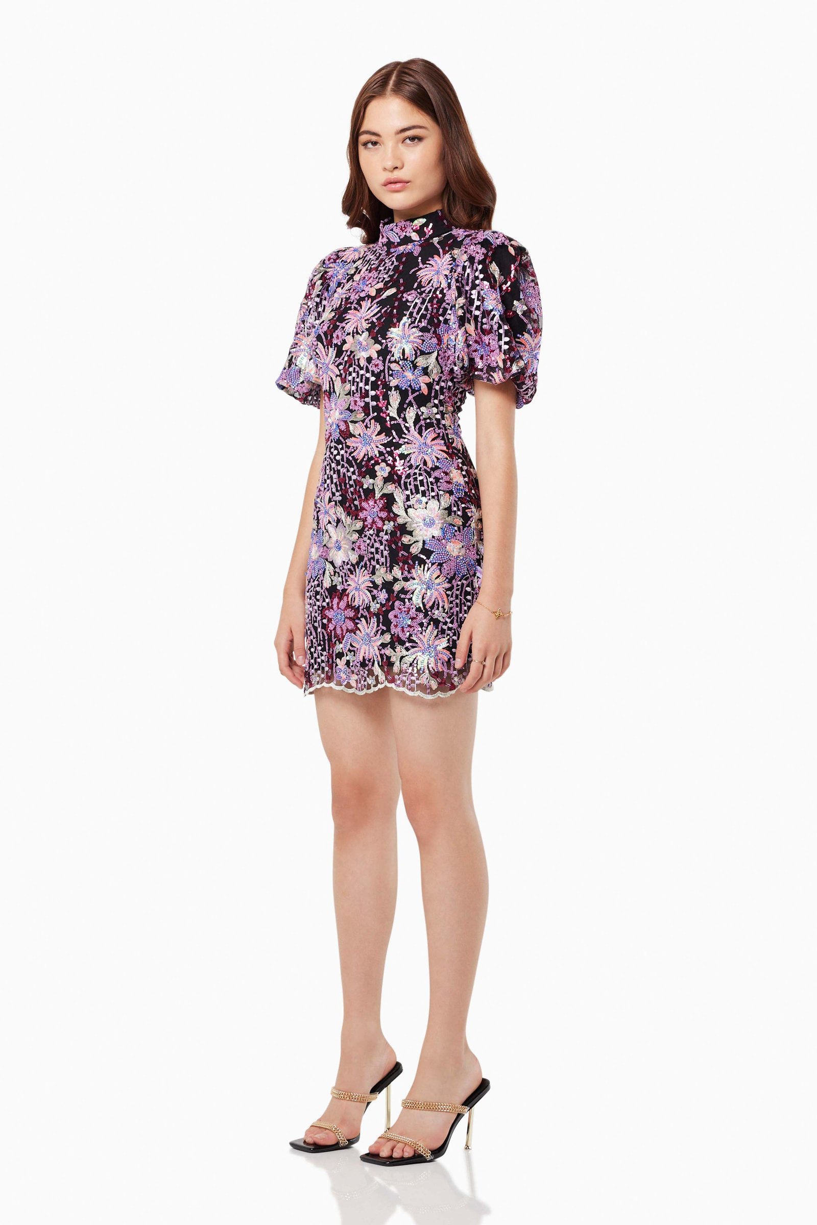 ELLIATT FANDANGO DRESS - MULTI photo 6