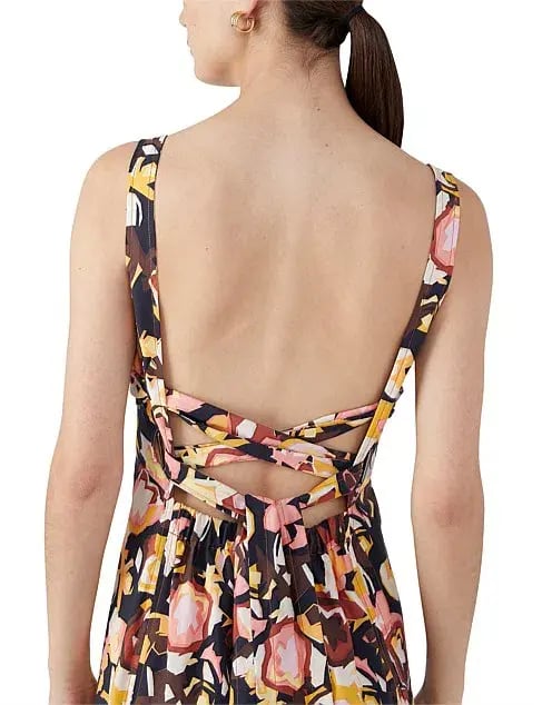 Camilla & Marc Delfino Long Split Skirt Dress Size 14 photo 4