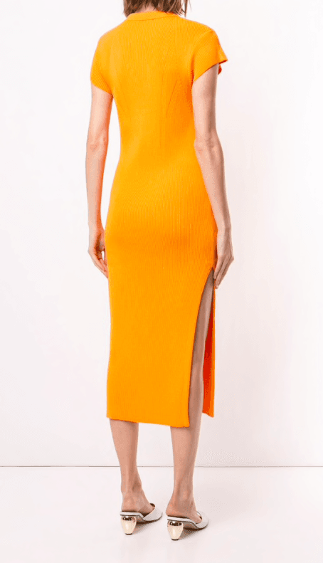 Manning Cartell MVP Knit Dress orange size 6 photo 3