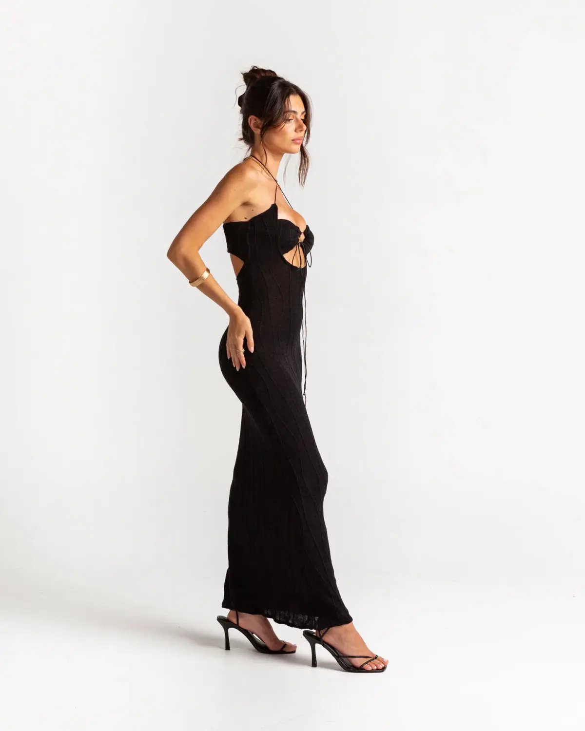 Arcina Ori Cindy Dress Black Size 6 photo 3