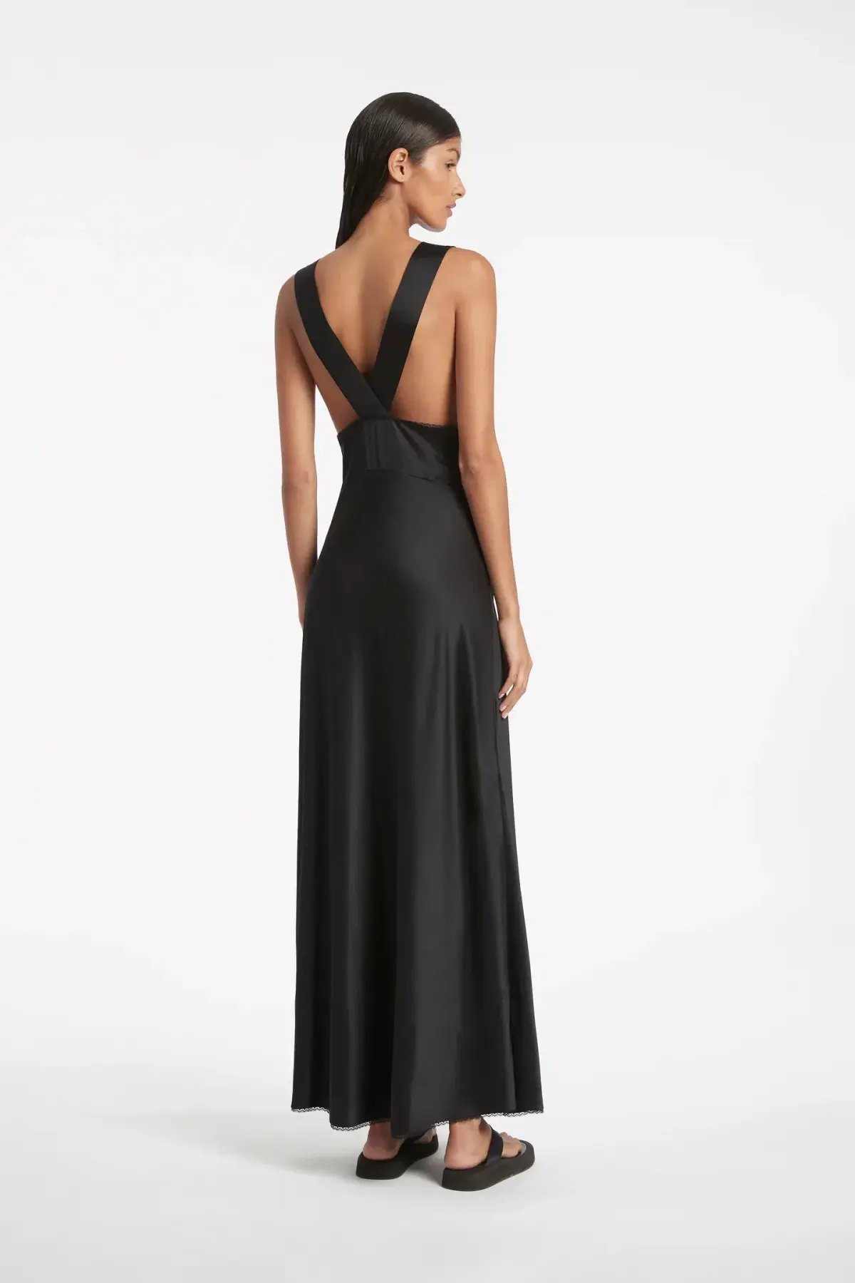 Sir The Label Aries Cut Out Gown Black Size AU 6 photo 4