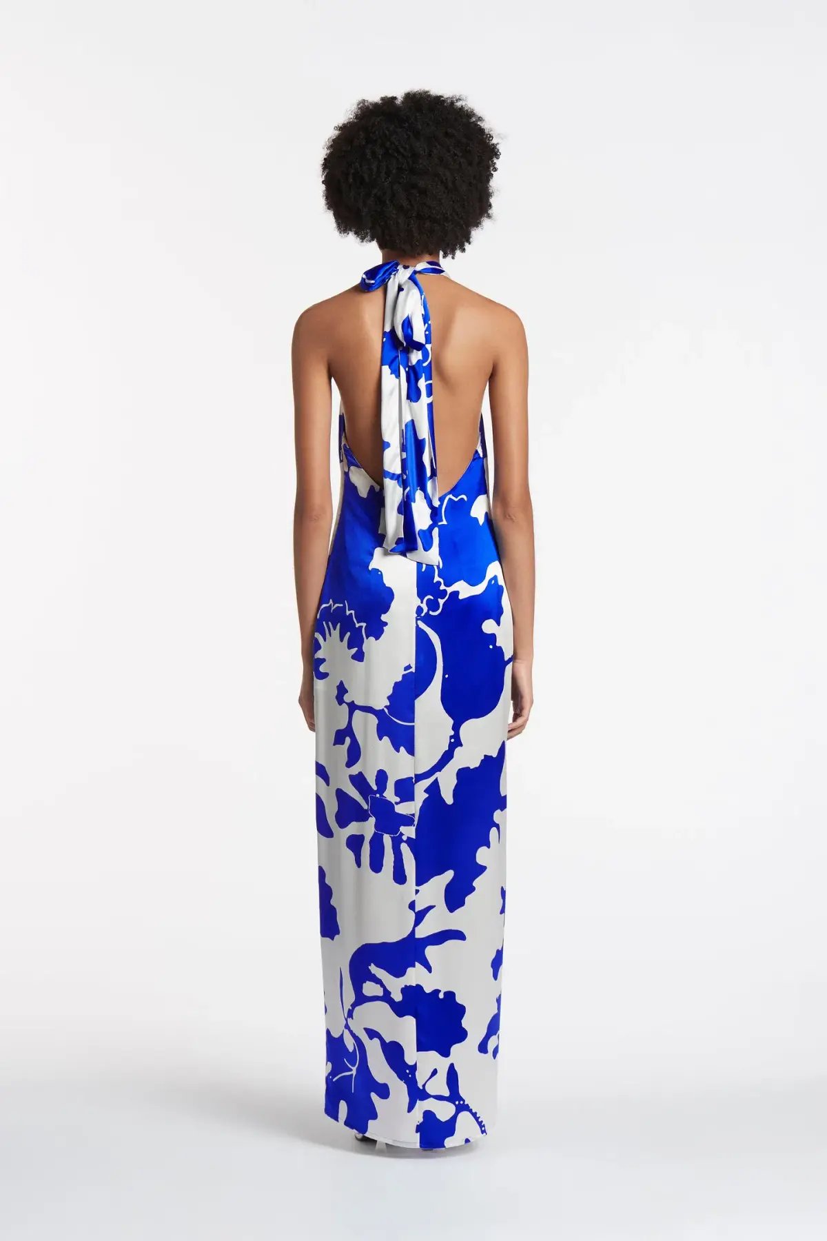 Sir the Label Esme Halter Dress Print Size 10 photo 3