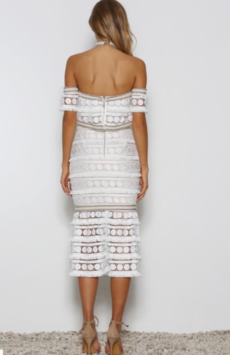 MIDSUMMER NIGHT MIDI DRESS photo 3