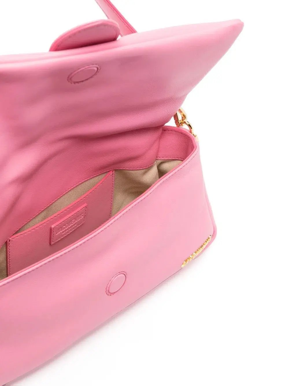 Jacquemus Le Bambimou Le Raphia Shoulder Bag Pink photo 3