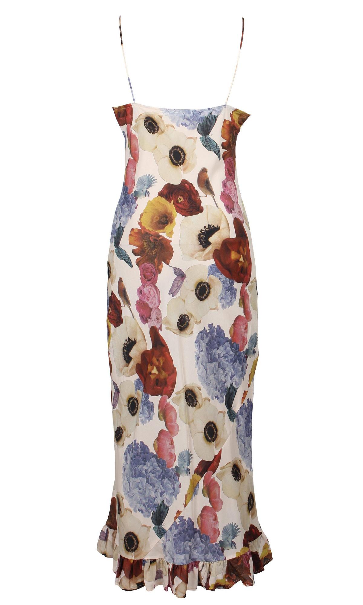 RUBY 10PM Slip MIdi Dress Floral Size 6 photo 3