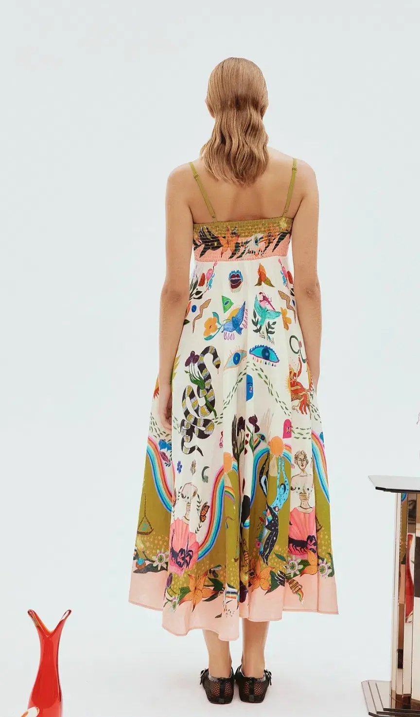 Alemais Evergreen Sundress Multi Print Size 10 photo 3