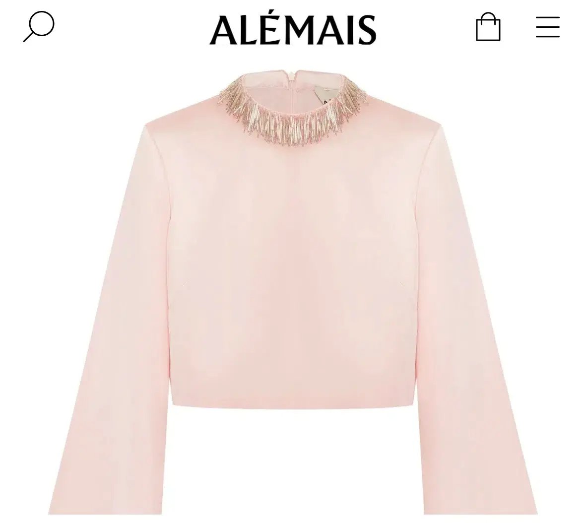 Alemais Inez Skirt & Cindy Embellished Exclusive Top Pink Size AU 14 photo 6