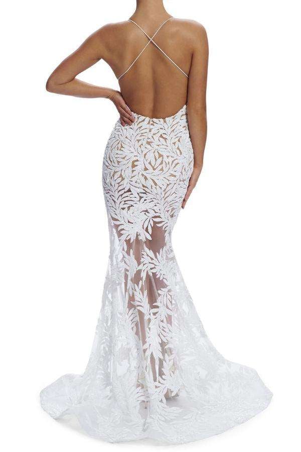Stella Gown in White photo 7