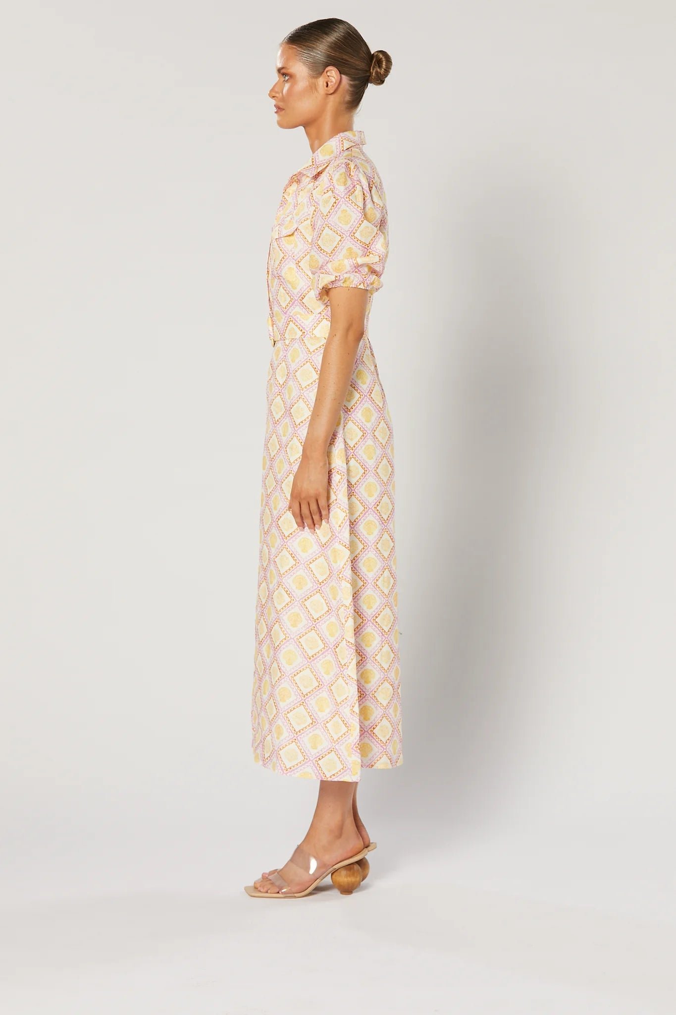 WINONA ATLANTIS MIDI DRESS - GEO PRINT photo 6