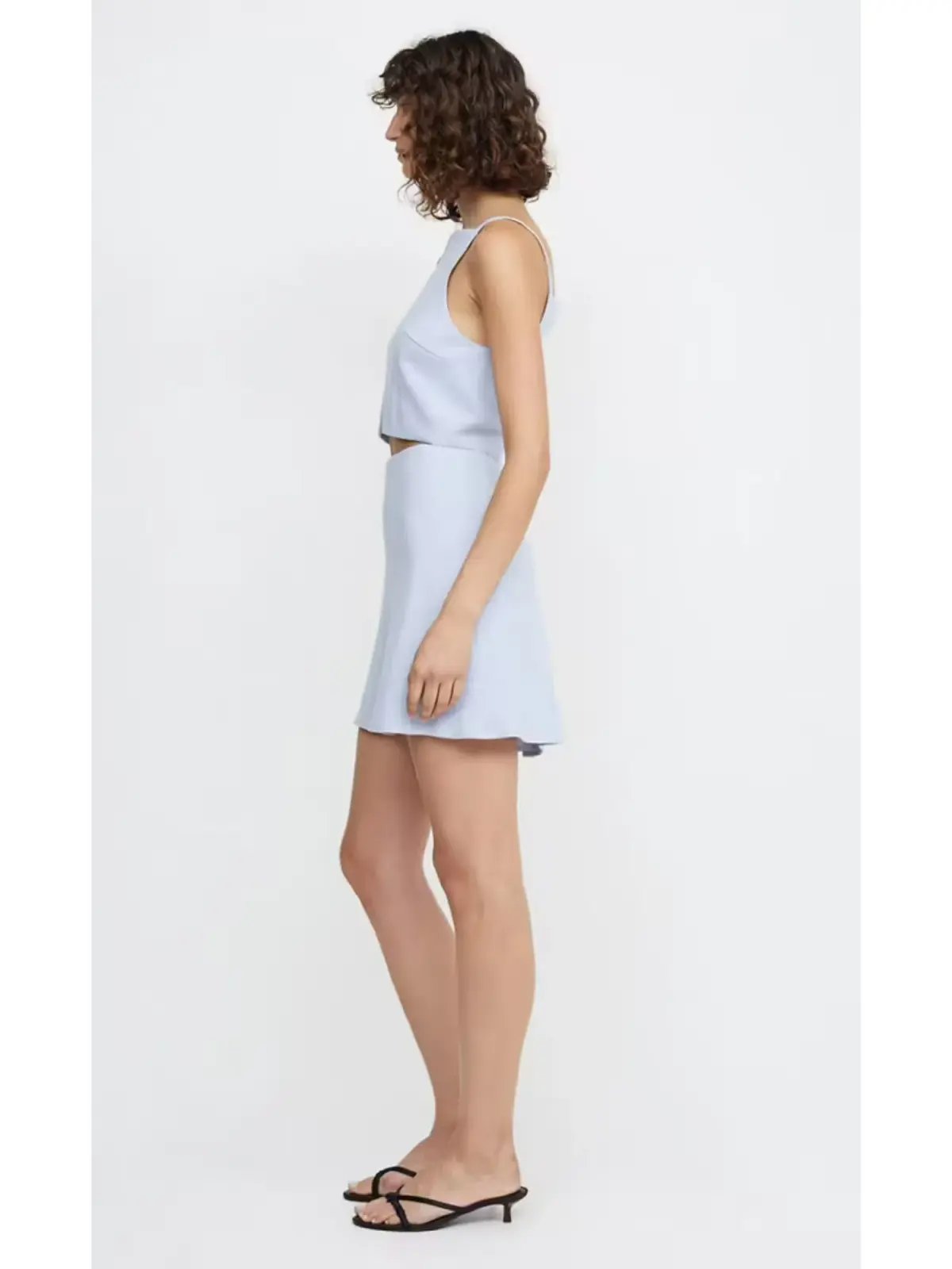 Bec & Bridge Kate Mini Dress Powder Blue Size XS / AU 6 photo 4