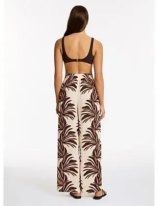 Jets Dahlia Palm Wide Leg Pants Size 14/L photo 4