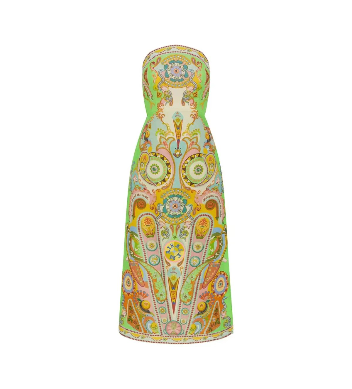 Alemais Pinball Bodice Dress Print Size 12 photo 5