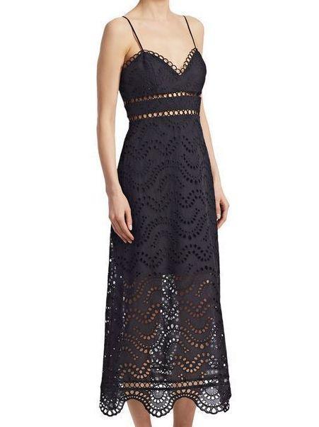 Zimmermann Jaya Black Dress Size 8 photo 2