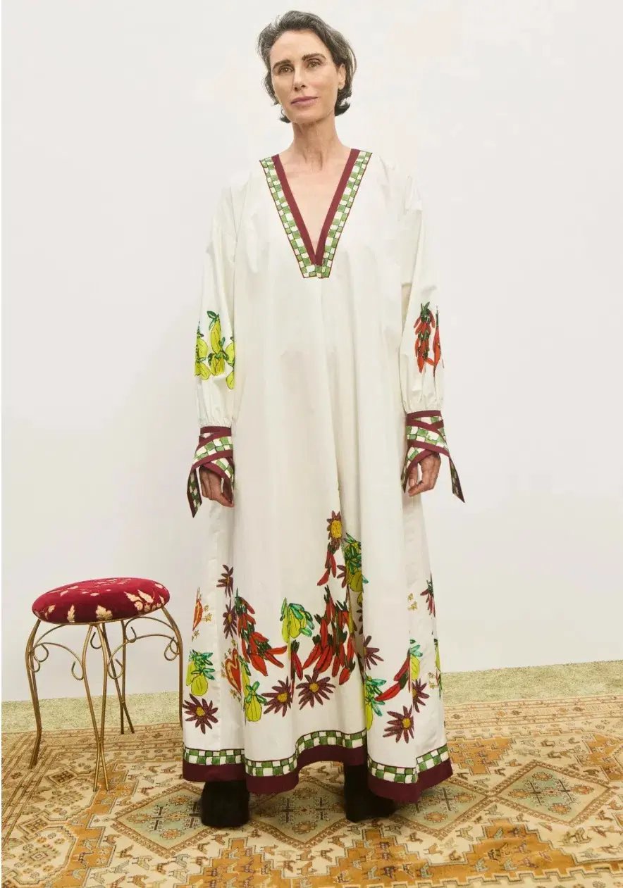 Alemais Katerina V Neck Midi Dress Size 10 photo 2
