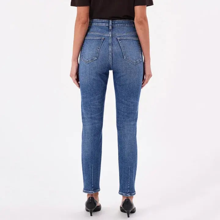 Neuw Denim Lola Mom Iris Jeans Indigo Size 8/S photo 2