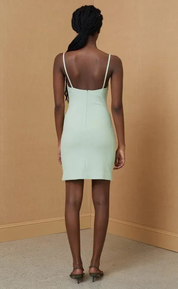 Bec & Bridge Hana Mini Dress in Avocado Green Size 16 photo 3