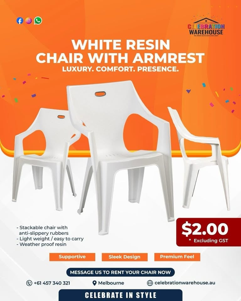 Chairs Tables Marquees Heaters Light Speakers Hire, Party items hire photo 4