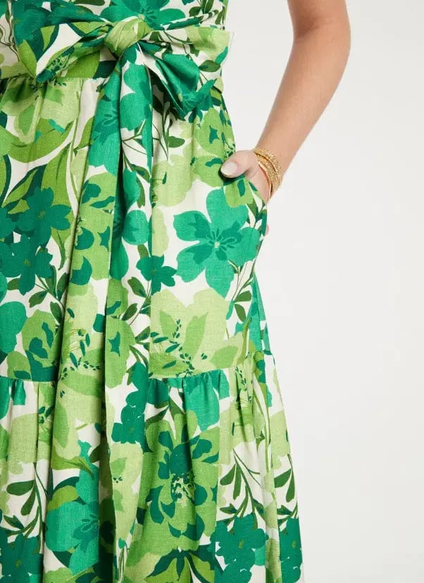 Rebecca Vallance Marguerita Maxi Dress Green Size 14 photo 4
