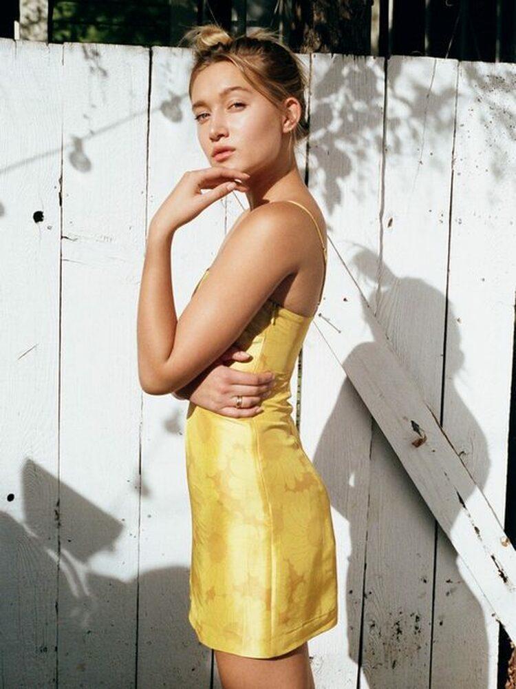 Realisation Par The Christy Dress Yellow Size 8 photo 2