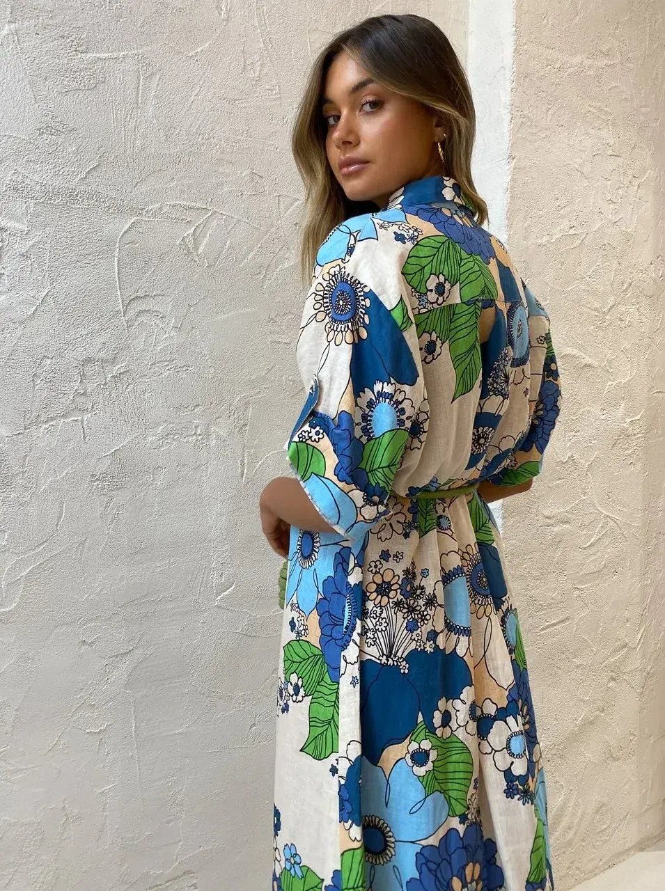 Alemais Farrah Shirt Dress Print Size 10 photo 3