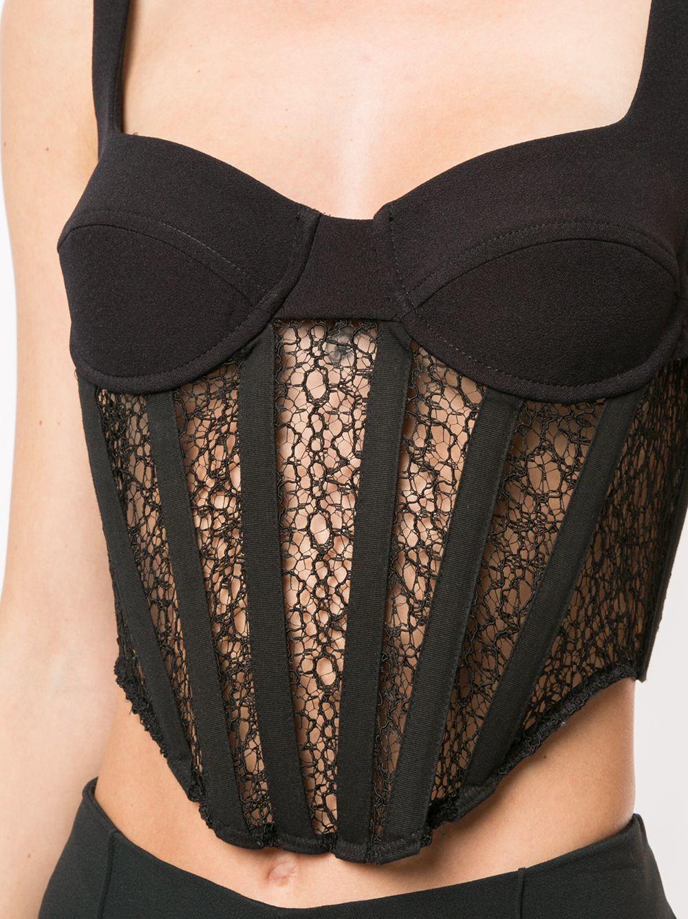 Dion Lee Contour Combo Corset black size 8 photo 3