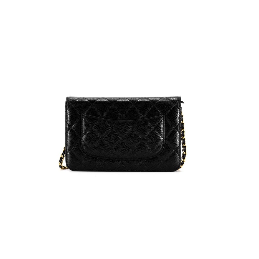 Chanel WOC In Black Caviar photo 4