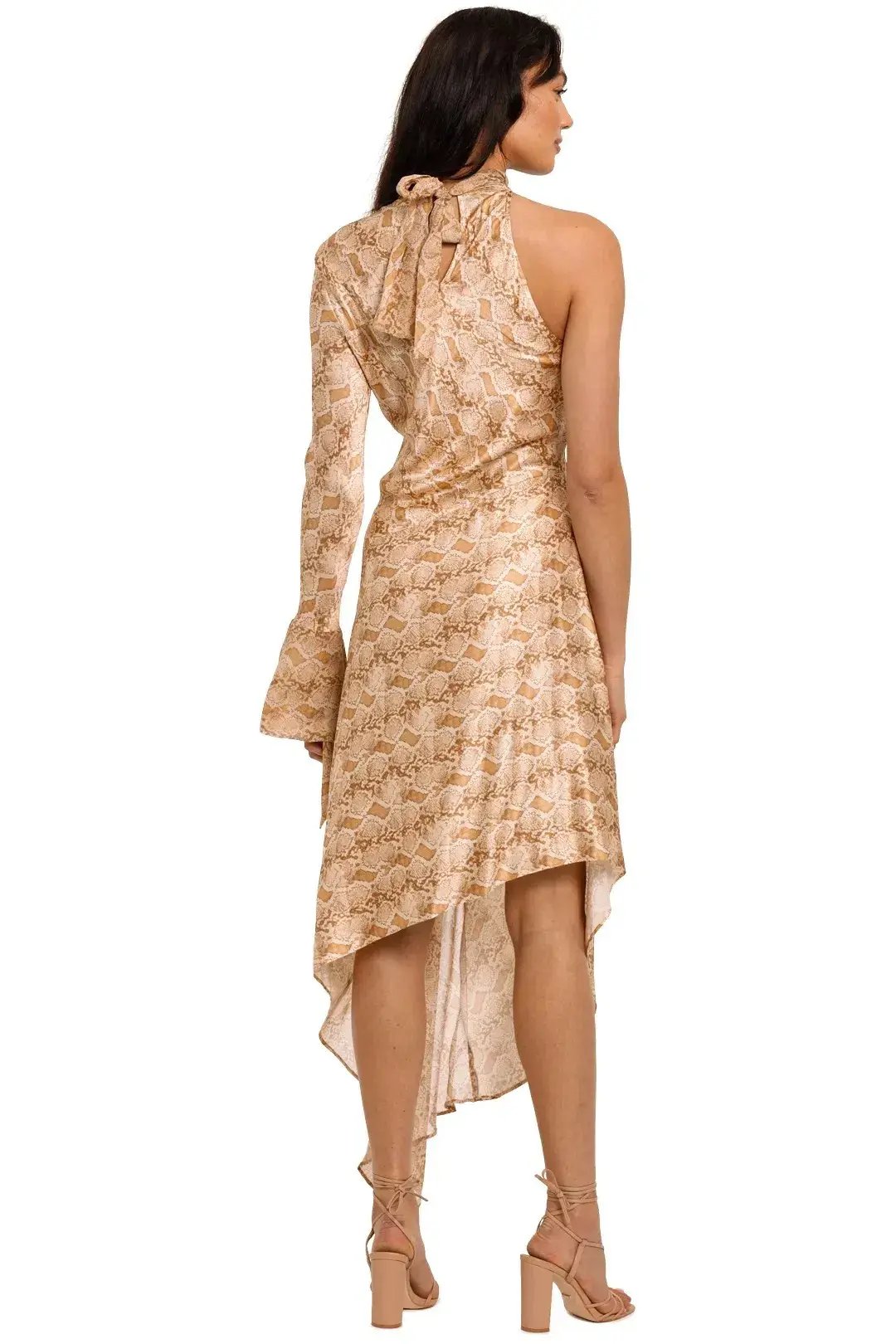 Bec and Bridge Anaconda Midi Dress Print Size 8 photo 3