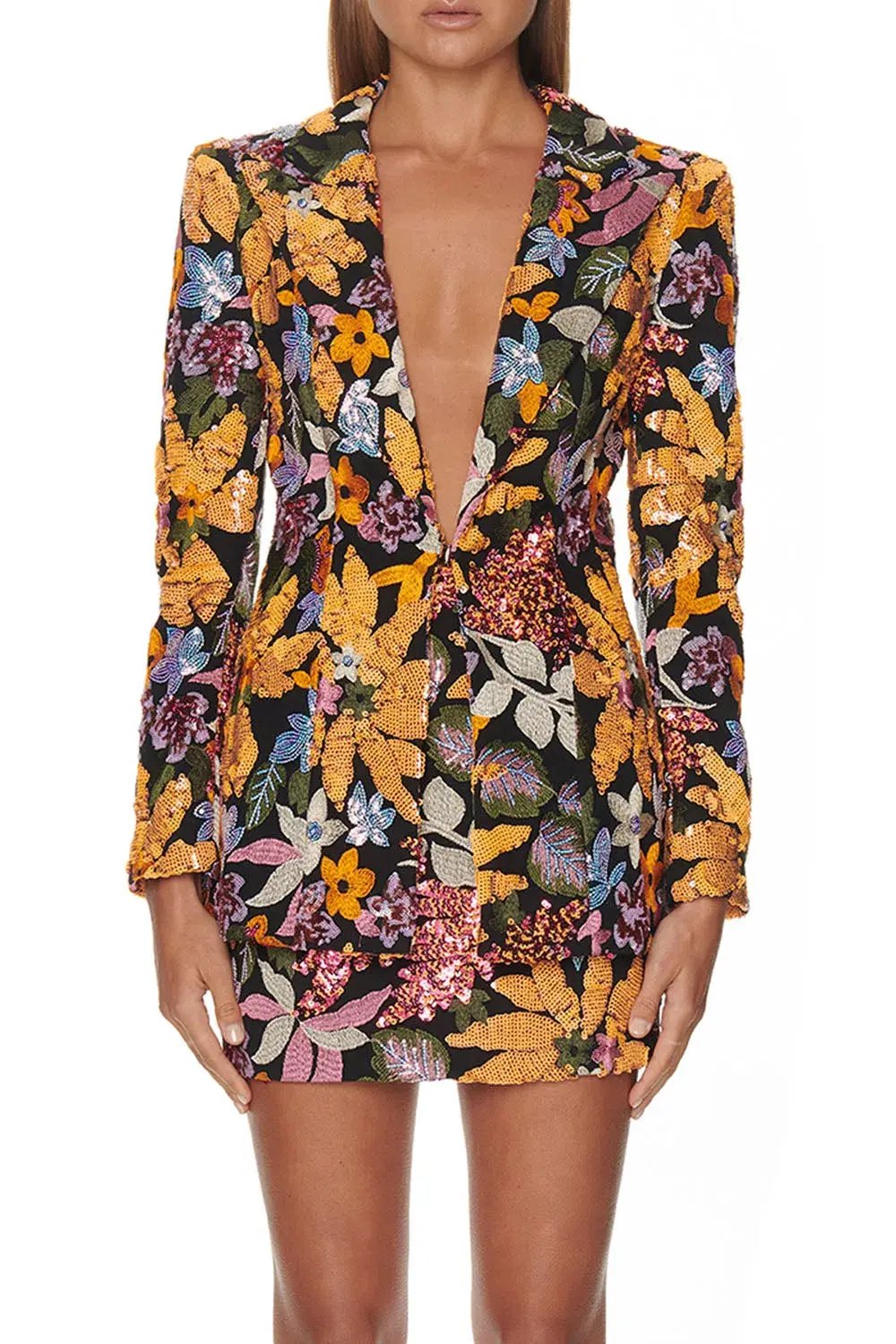 Eliya the Label Skyla Blazer Print Size 10 photo 2