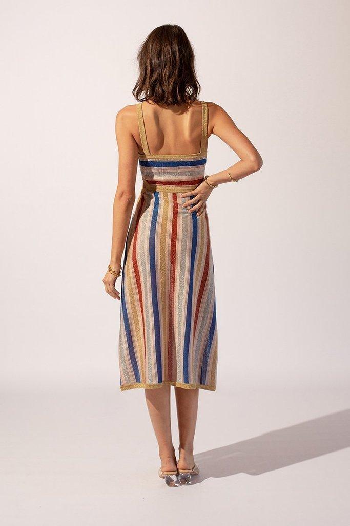 Suboo Mila Stripe Dress Print Size 6 photo 2