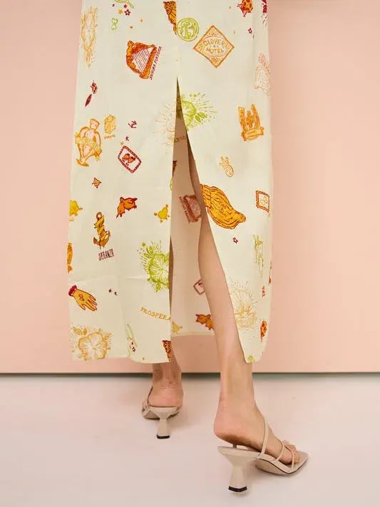 Roame Alma Dress In Fortuna Size 3 / AU 12 photo 3