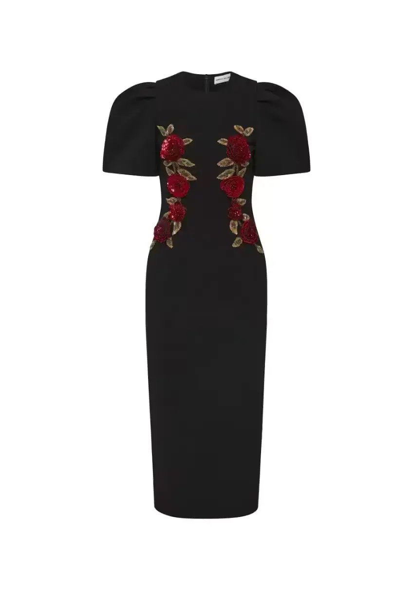 Rebecca Vallance Rosetta Midi Dress Size AU 8 photo 5