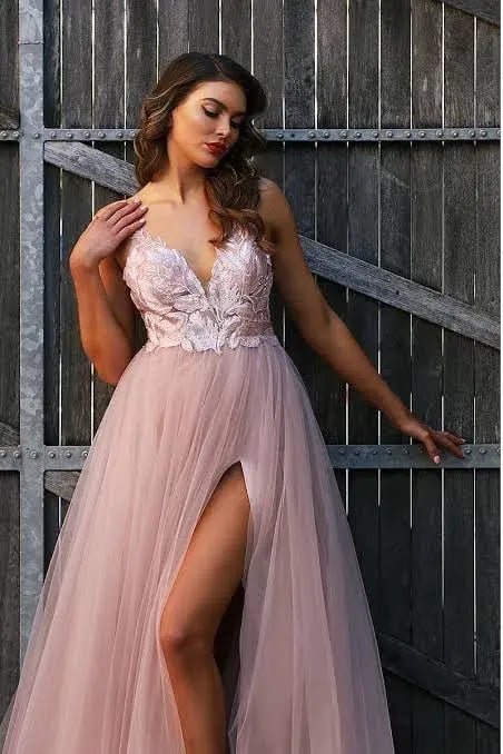 Jadore Odette Gown Blush Size 8 photo 3