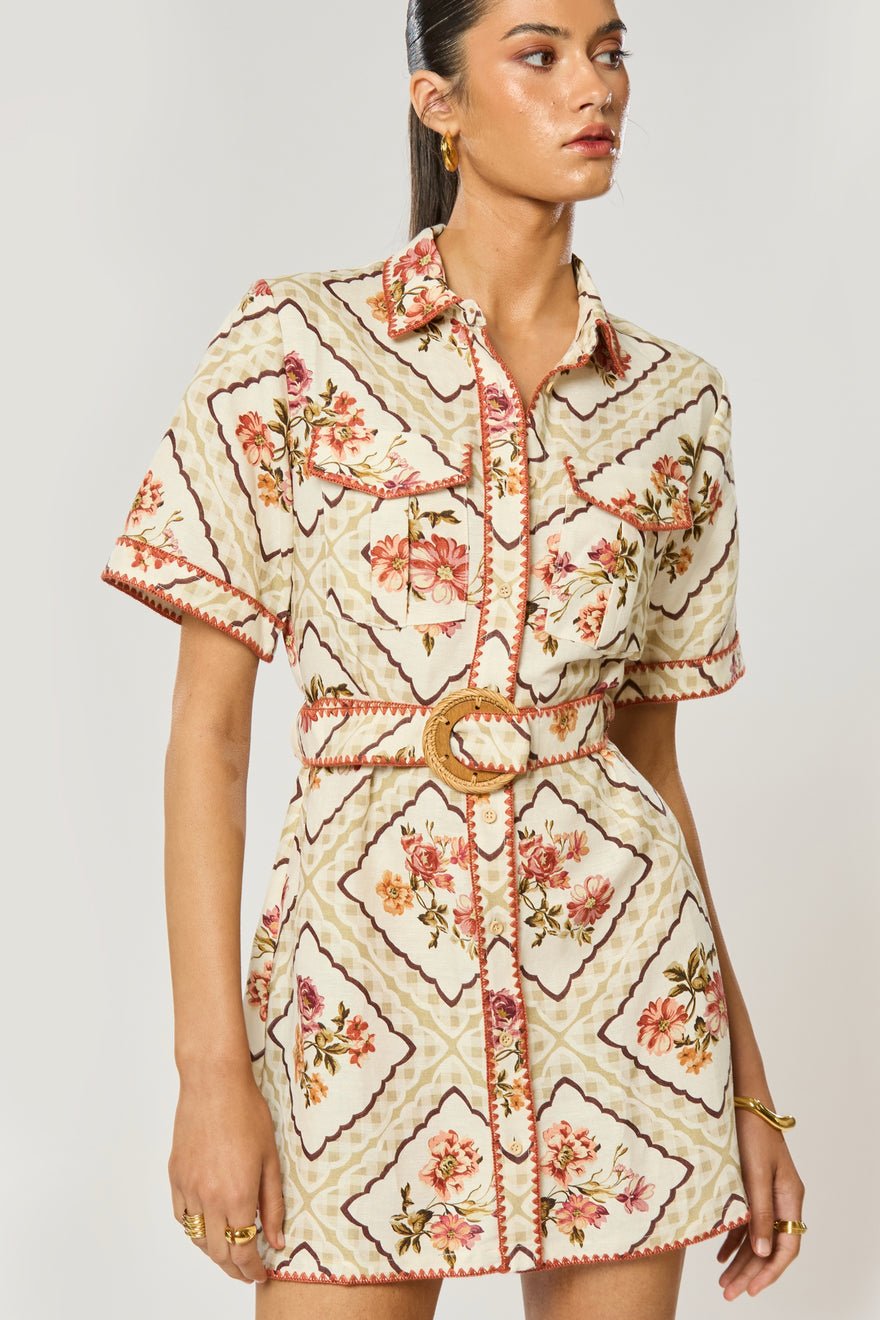 Winona Winnie Shirt Dress - Print photo 2