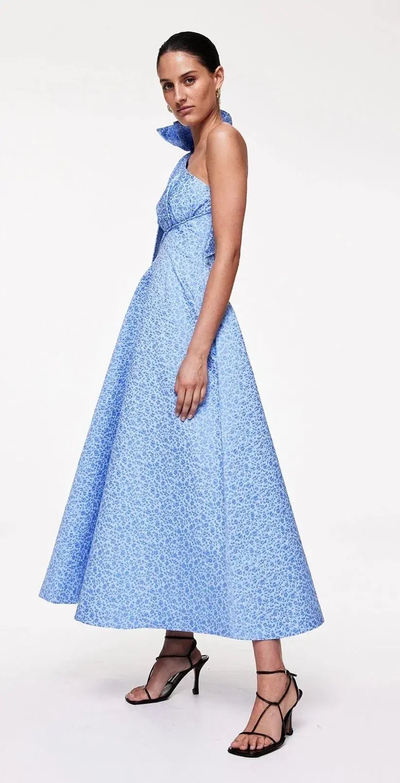 Rachel Gilbert Malea Dress Blue Size 1 photo 5